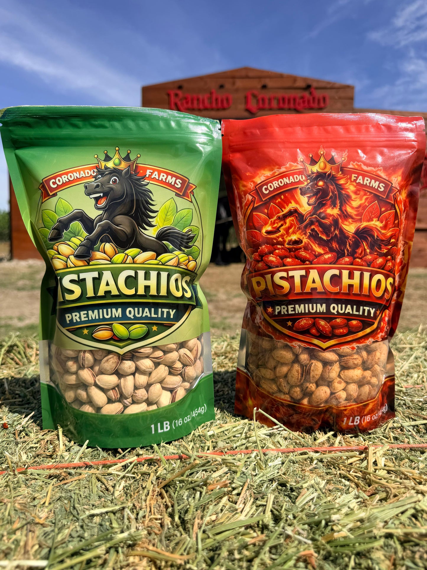 PISTACHOS - ARRE - Salados🧂 y con Chile 🌶️ - SOLO PISTACHOS