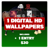 1 Digital Arre Wallpaper  (Includes  + 1 Entry)