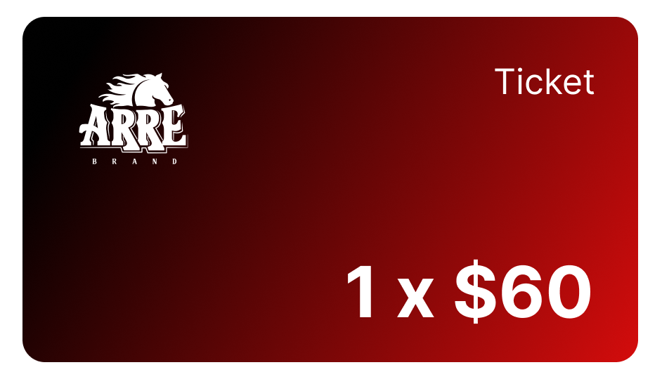 🎟️ 1 x $60 Solo Ticket