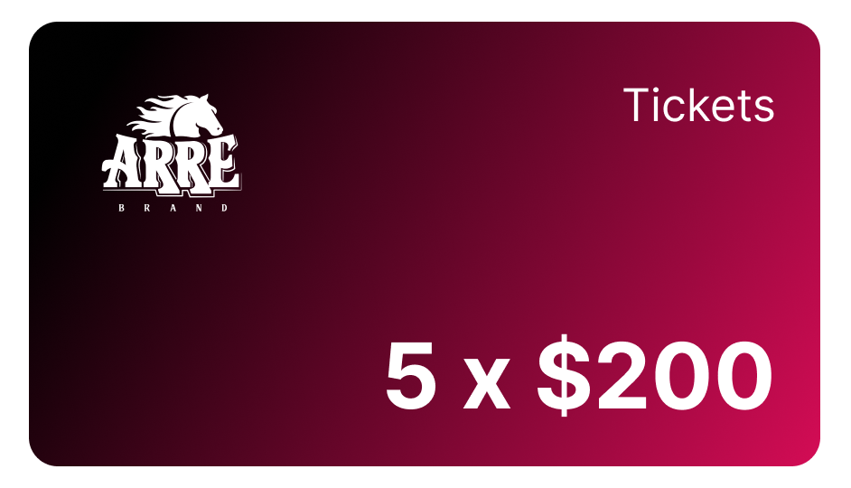 🎟️ 5 x $200 🔥 El Más Popular Solo Tickets
