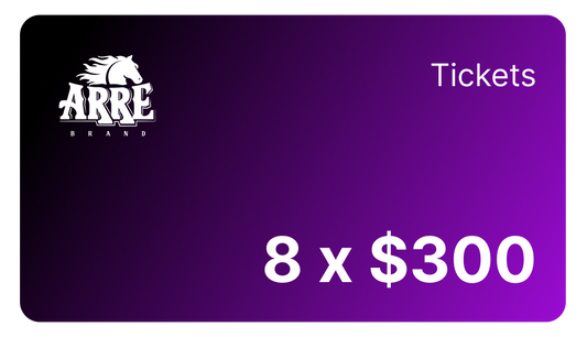 🎟️ 8 x $300 Solo Tickets