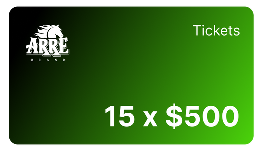 🎟️ 15 x $500 Solo Tickets